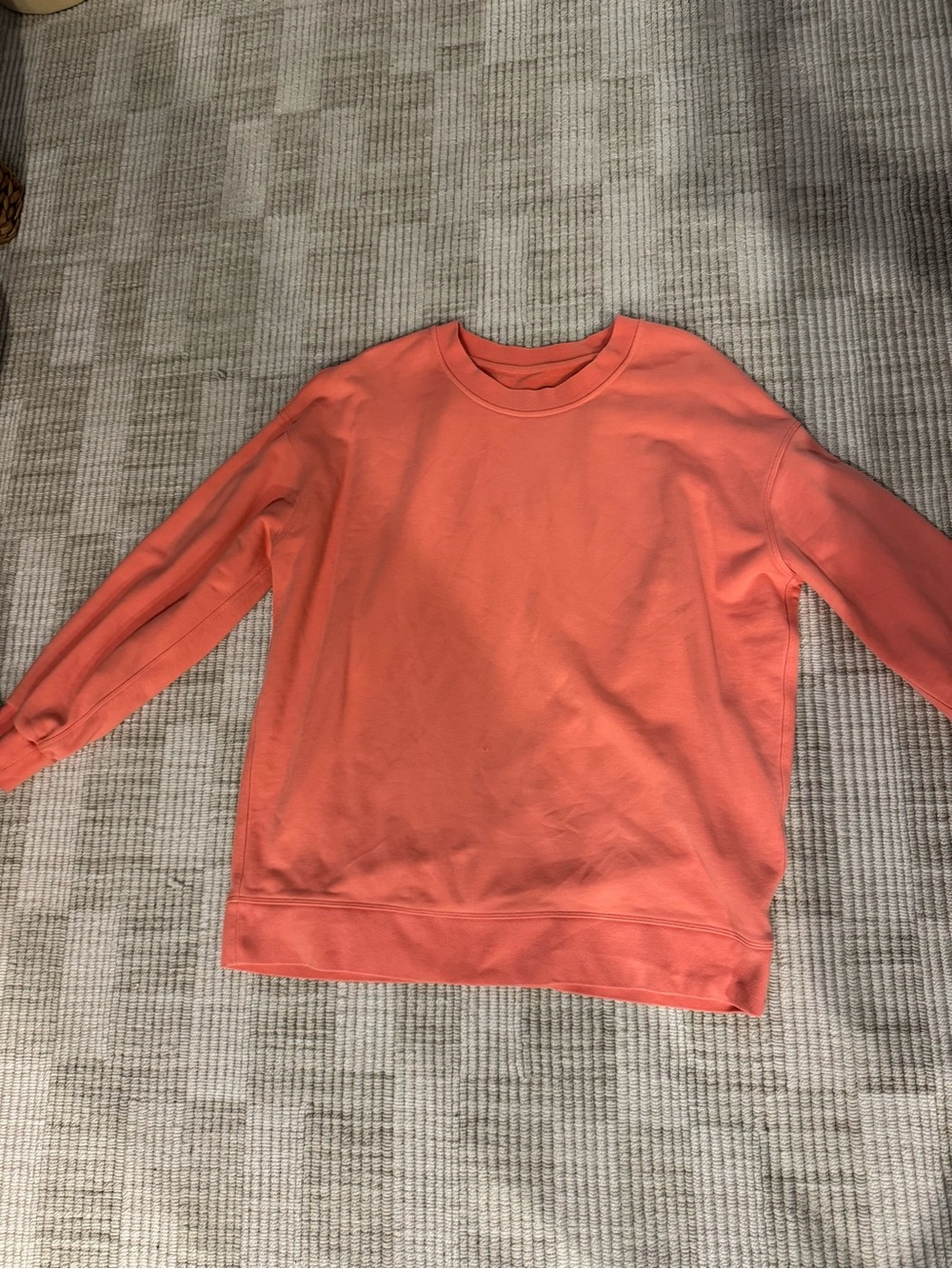 lululemon athletica Coral Crewneck Sweatshirt